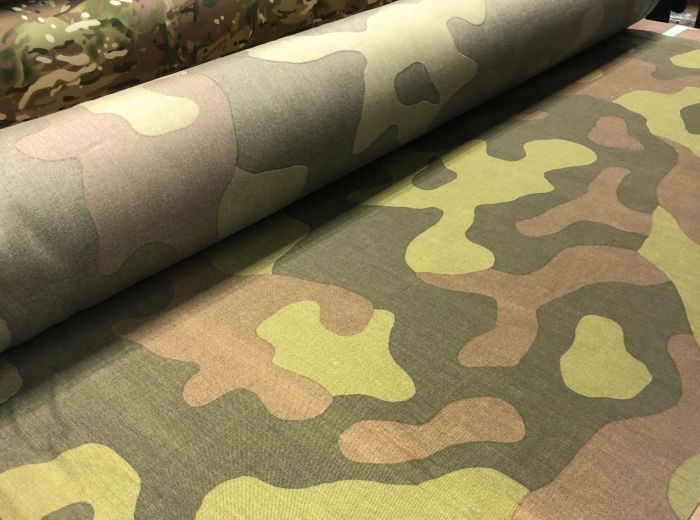 Unusual Cordura Style Camouflage Fabric (Maybe Scandinavian)