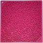 SodaPup Lick Mat - Enrichment EMAT with Flower Power Design - Pink Large