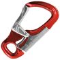 Kong Tango Double Gate Carabiner - Red/Polished