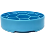 sodapup-enrichment-slow-feeder-ebowl-with-blue-honeycomb-design-perspective-view