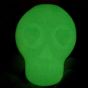 MKB Glow in the Dark Sugar Skull Dog Toy - Treat Dispenser & Chew Toy - Medium