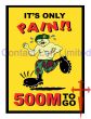  "IT'S ONLY PAIN - 500m TO GO" Royal Marine Commando Endurance Course Poster