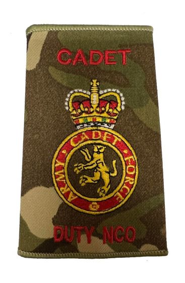 CADET DUTY NCO -  MTP Rank Slide Epaulette