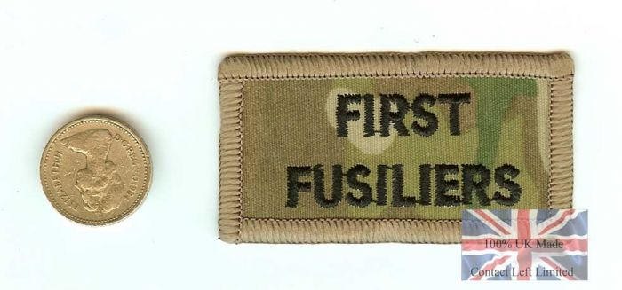 Multicam / MTP 1st Fusiliers Shoulder Flash (TRF)