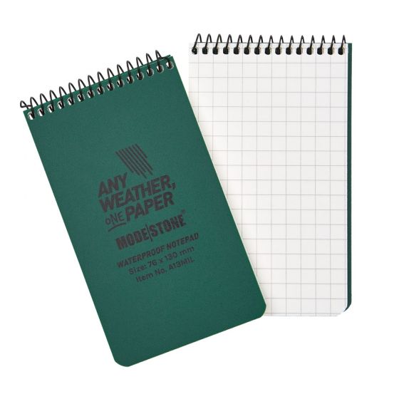 76x130mm Top Spiral Modestone Waterproof Notepad