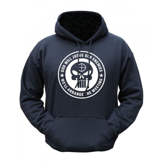 Mens God Will Judge Hoodie 