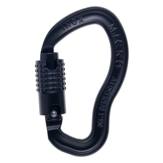 AustriAlpin MICRO 3-way-autolock Carabiner Black