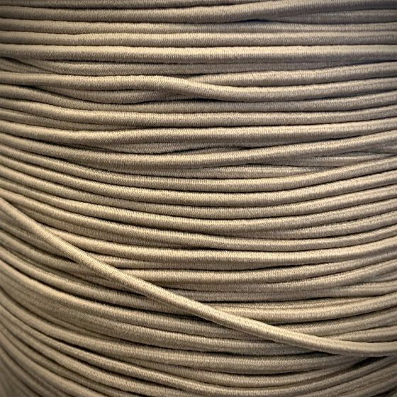 3/32" - 2.4mm shock cord Tan499