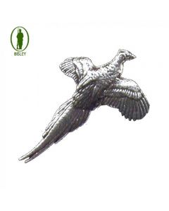 Bisley Pewter Pin No.1 Small Pheasant