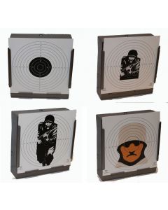 100 x Mixed Military Targets 17cm x 17cm 