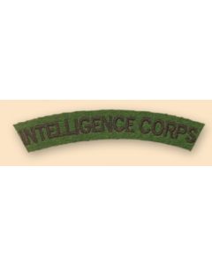 Intelligence Corps Shoulder Titles