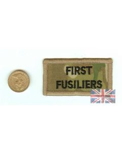 Multicam / MTP 1st Fusiliers Shoulder Flash (TRF)