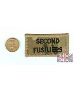 Multicam / MTP 2nd Fusiliers Shoulder Flash (TRF)