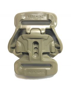 3DSR Tan499 Tactical Buckle (25mm - 1") closed