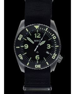 MWC "Depthmaster" 100atm / 3,280ft / 1000m Water Resistant Military Divers Watch in Stainless Steel Case with Helium Valve (Automatic)