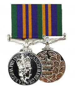 Accumulated Campaign Service Medal ACSM FULL SIZE Medal + Ribbon 2011