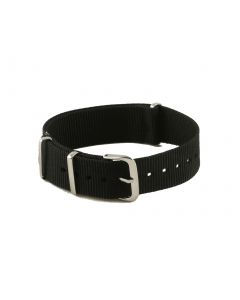 Black NATO G10 Nylon Military Watch Strap