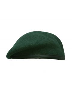 Laulhère Military (Commando) Small Crown beret (Royal Marine Green)