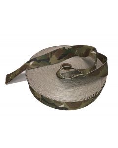 50mm / 2" Double Sided Original Multicam Tubular Webbing 