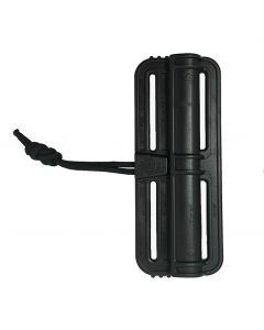 Duraflex Quick Release Buckle / Tubes V2 - Double Slot (Black)