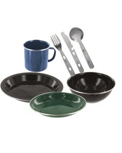 Enamel Eating Set 