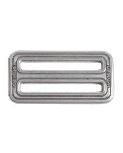 AustriAlpin 45mm - 1.75" Metal Triglide - 2 slot buckle Polished FC41A