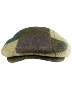 Jack Pyke Wool Blend Flat Cap Patchwork