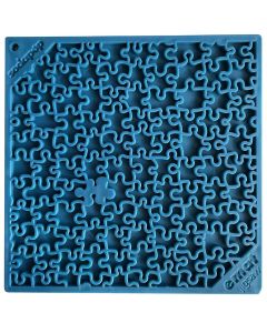 SodaPup Lick Mat - Enrichment EMAT with Jigsaw Design - Blue