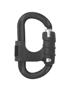 AustriAlpin OVALO Ovalock Tactical Black Carabiner