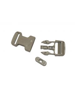 Duraflex Tan 499 Quick Pull Mojave Buckle 25mm - 1" (Male Adjustable - Female Fix)