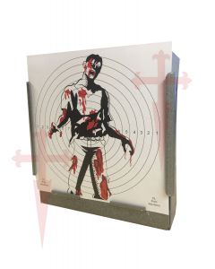 100 x SG Zombie Colour Targets 17cm x 17cm 