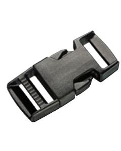 Black ITW 20mm Classic Side Release Buckle