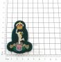 Royal-Signals-Officers-Wire-Embroided-Cap-Beret-Badge-Kings-Crown-Commando-Green-scale