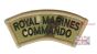 Multicam / MTP Royal Marines Commando Shoulder Flash (VELCRO® Brand Hook Backed)