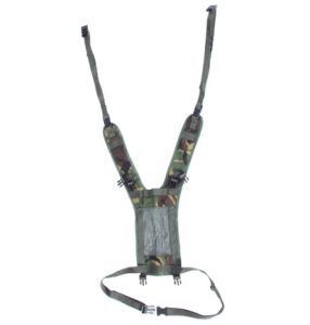 Web-Tex Woodland DPM Rucksack Side Pouch Yoke