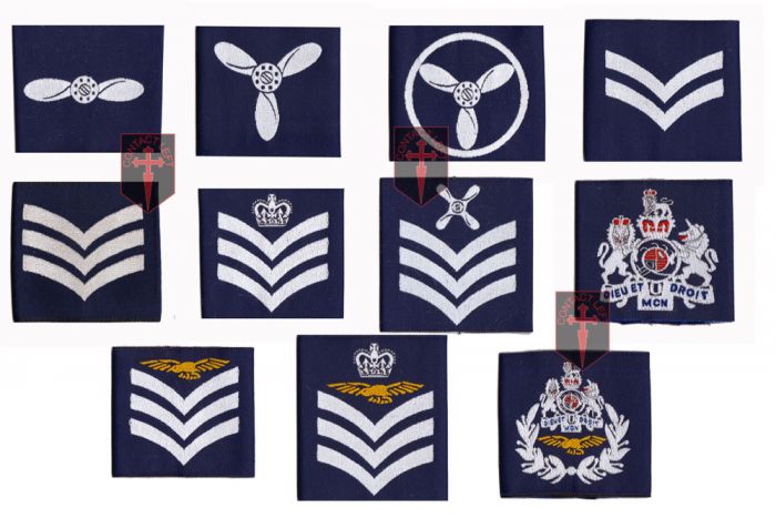 Official Royal Air Force Rank Slide - RAF - (All Ranks)