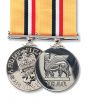Official OP Telic IRAQ Miniature Medal and Ribbon